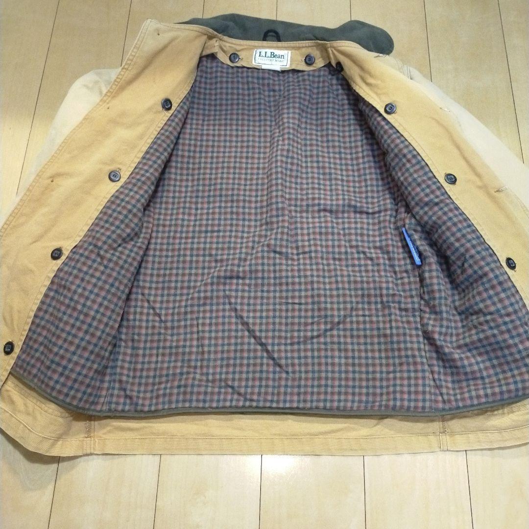 LLBEAN ダック地ジャケット H147 アメリカ製 Sサイズ