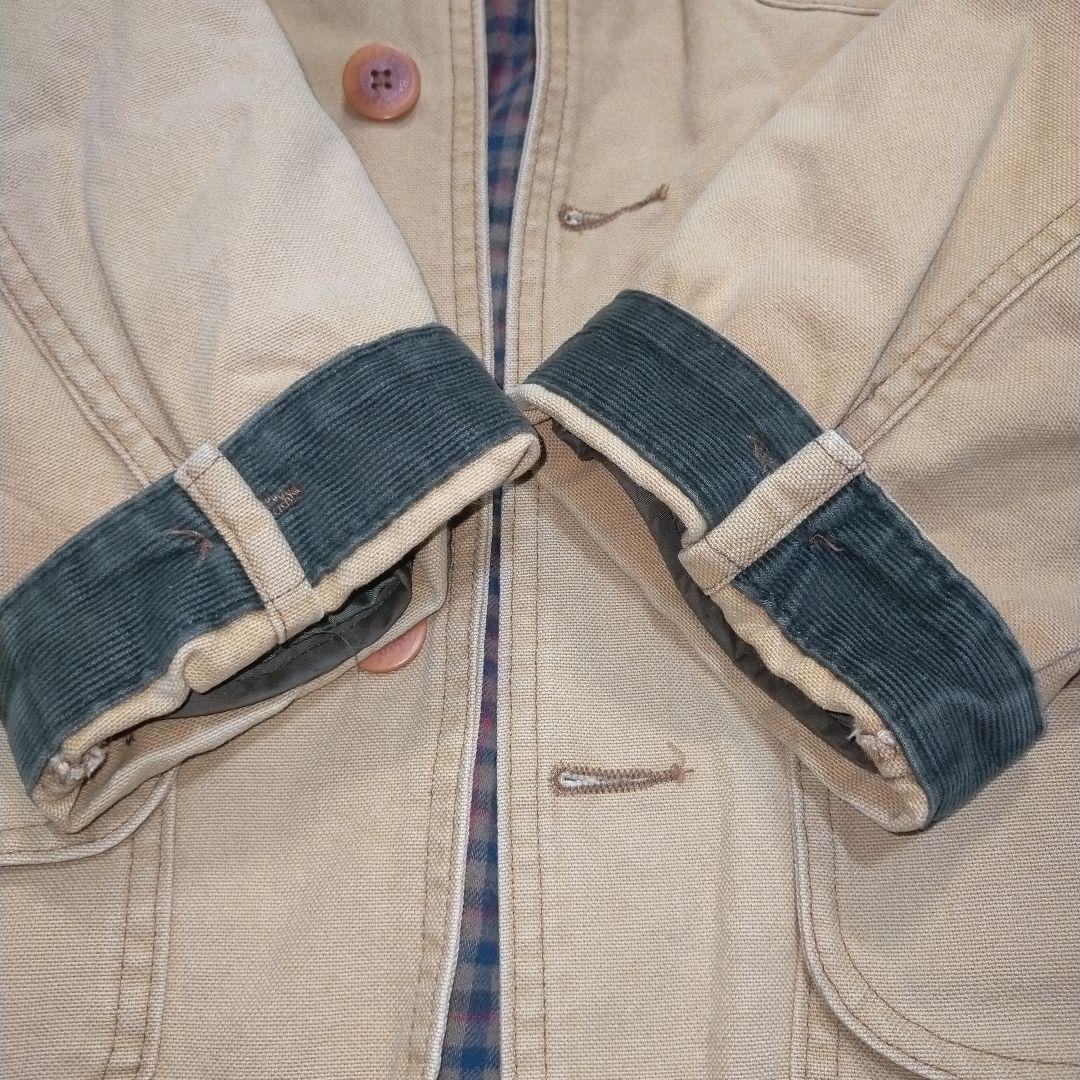 LLBEAN ダック地ジャケット H147 アメリカ製 Sサイズ