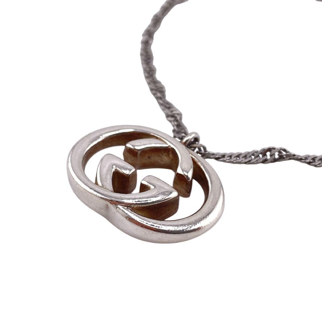 グッチ チェーン インターロッキング ブレスレット くすみ