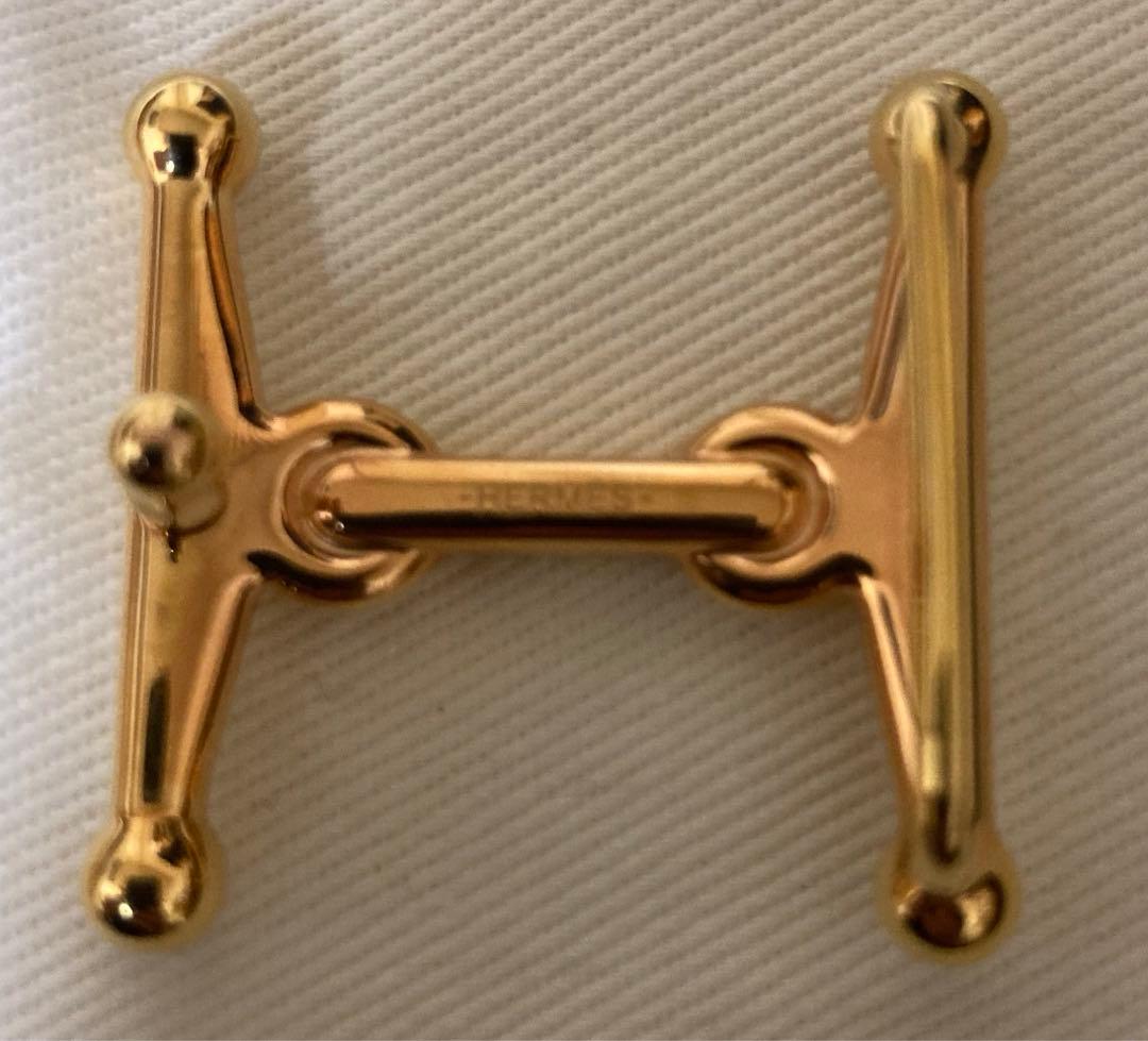 HERMES レザーベルト (リバーシブル)