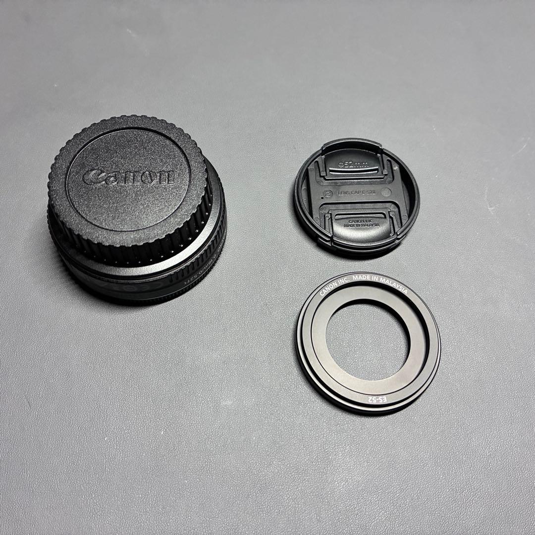 Canon EF-S 24mm F2.8 STM フードおまけ付き