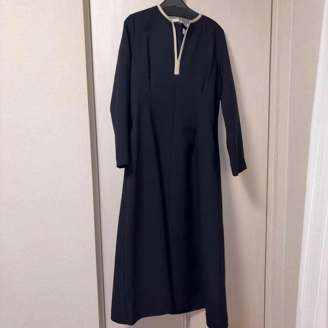 シップスエニィ　ウエストタックワンピース