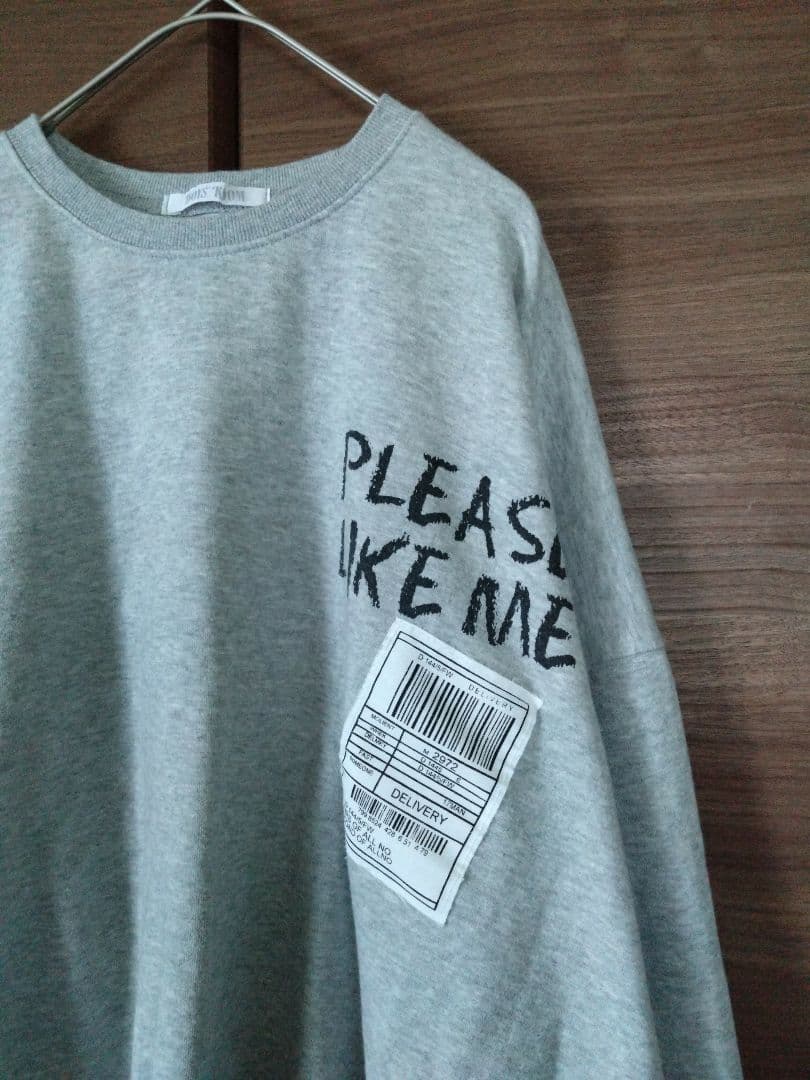 【 BOYS' ROOM 】ストレッチBIGスウェット