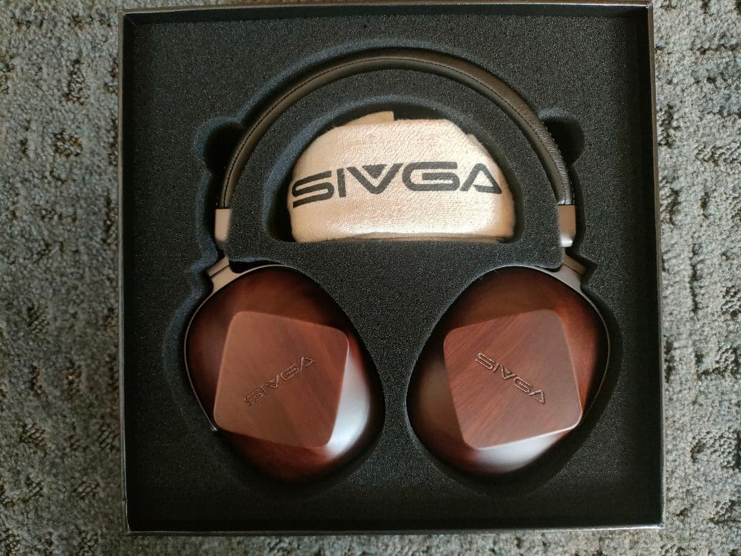 SIVGA ORIOLE ヘッドホン ブラック