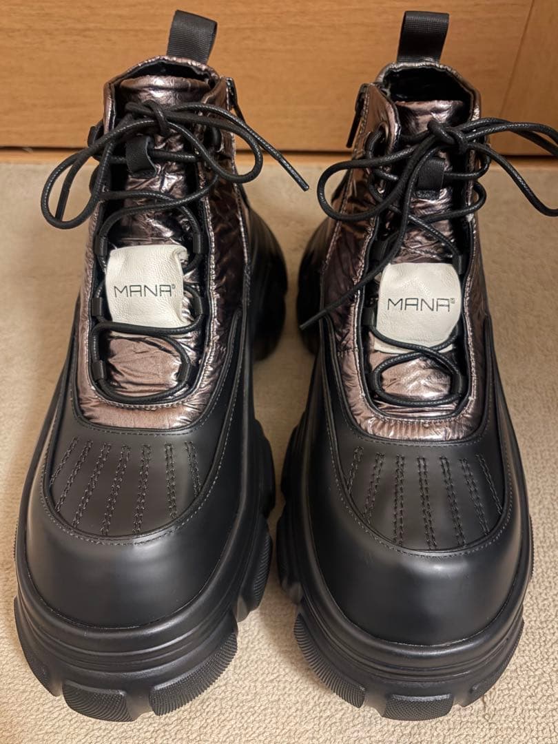 新品未使用MANAマナ557093 オールウェザーワークブーツGM38 24.0