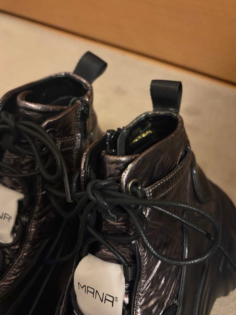 新品未使用MANAマナ557093 オールウェザーワークブーツGM38 24.0