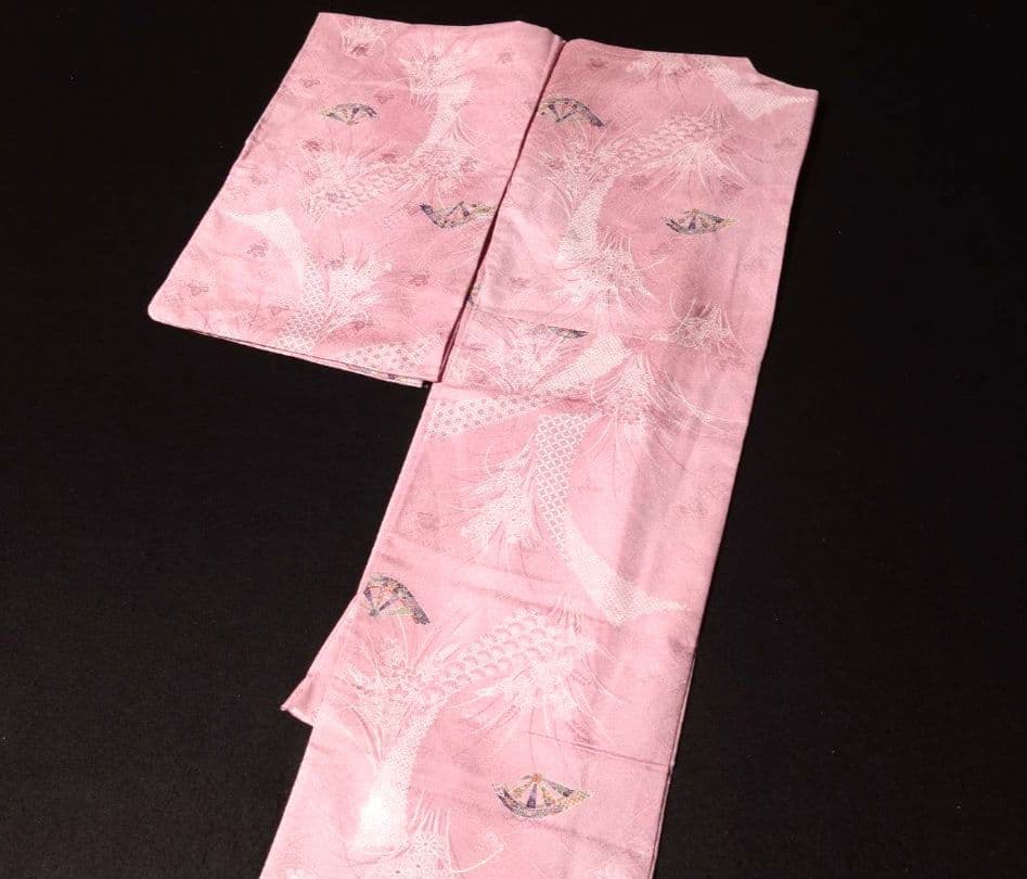 B193★美品!!高級ポリエステル!!綺麗色素敵な花柄洗える着物5枚★着用/観光