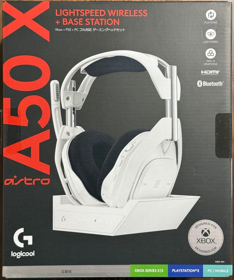 ASTRO A50 X LIGHTSPEED A50X-WH ワイヤレス+α