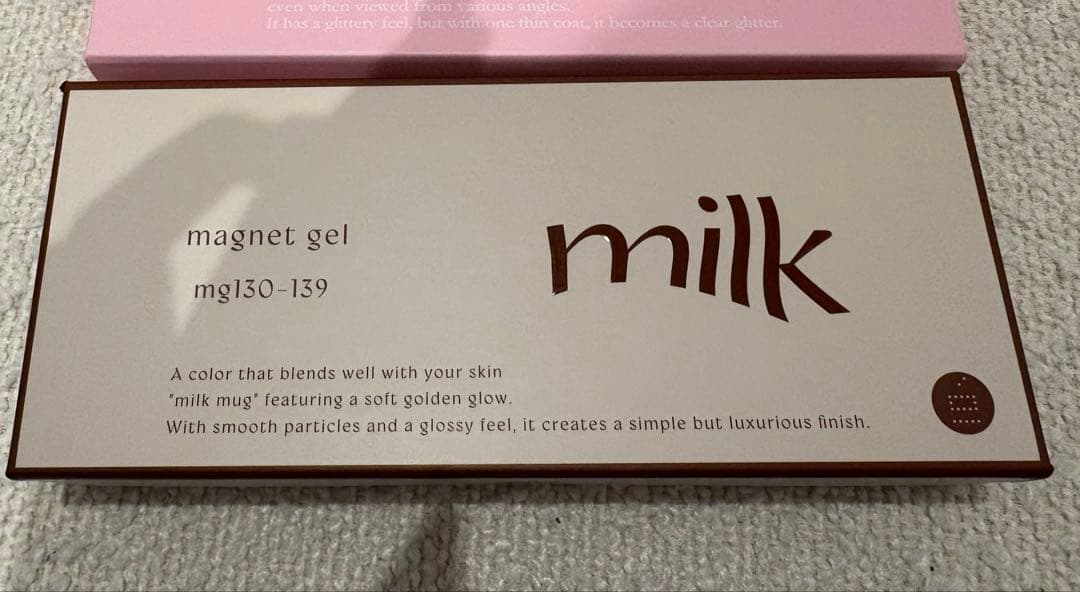 ジェルネイル・ネイルシール enoi milk magnet 130~139