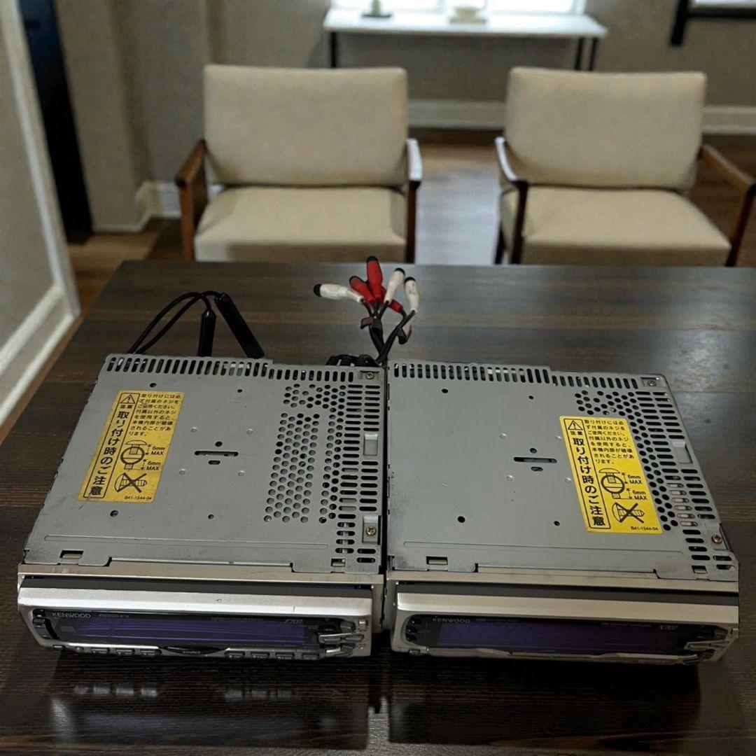 KENWOOD X707 Z707 ケンウッド　CDレシーバー&イコライザー