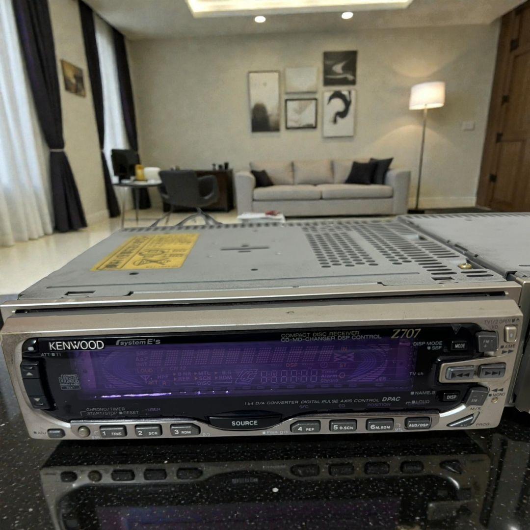 KENWOOD X707 Z707 ケンウッド　CDレシーバー&イコライザー