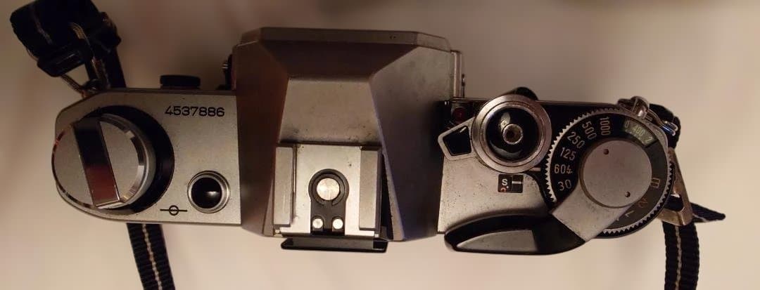 フィルムカメラ キャノン AE-1 ＆フラッシュ＆望遠レンズ アンティーク