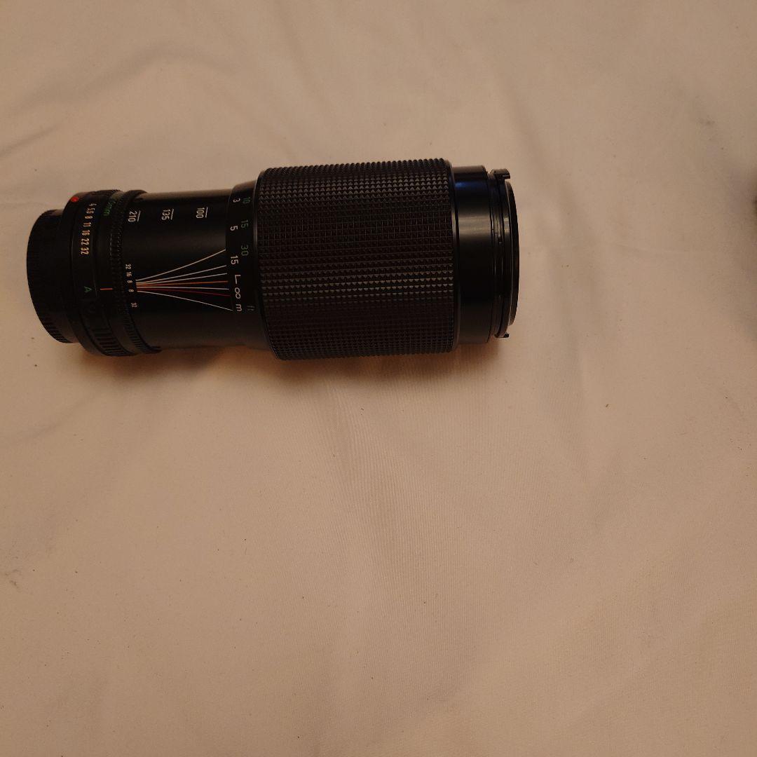 フィルムカメラ キャノン AE-1 ＆フラッシュ＆望遠レンズ アンティーク