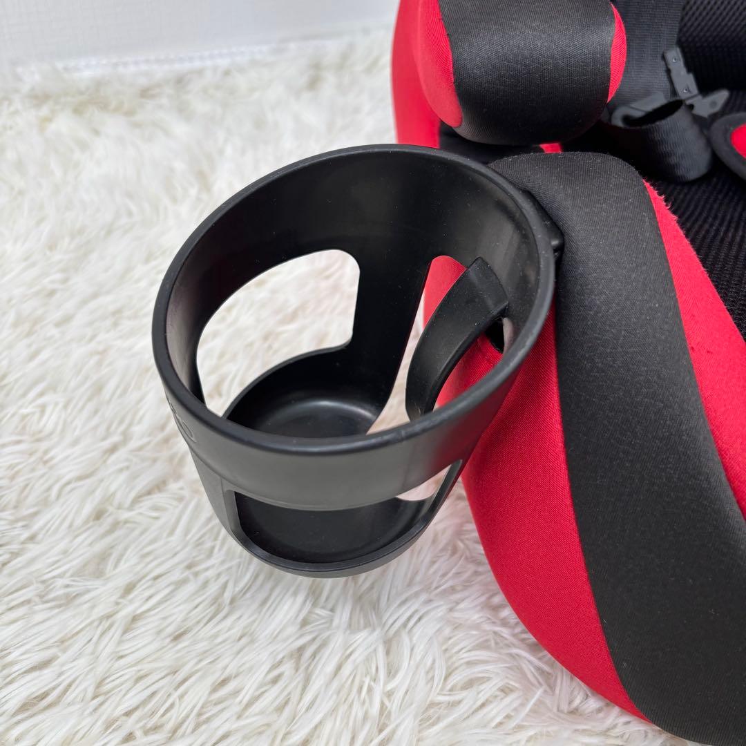 美品　RECARO ジュニアシート　キッズシート　チャイルドシート　赤