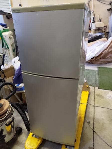 MORITA ノンフロン冷凍冷蔵庫 MR-F140C　動作確認済み中古品！