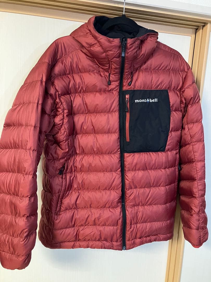 モンベル　コロラドパーカ　Mサイズ ブラック×レッド　リバーシブルジャケット