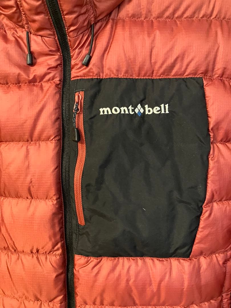 モンベル　コロラドパーカ　Mサイズ ブラック×レッド　リバーシブルジャケット