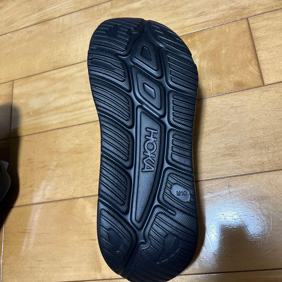 HOKA リカバリーサンダル3 ブラック M10 28cm