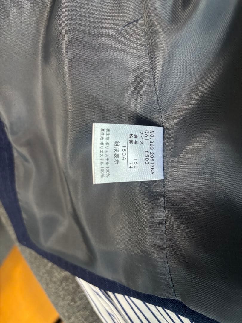 hiromichi nakano ネイビー フォーマルスーツ 150cm メンズ