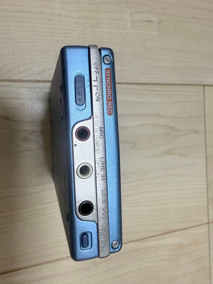 ポータブルプレーヤー sony MD Walkman MZ-R50. used