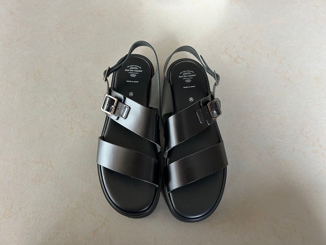 新品 foot the coacher S.S. BELT SANDALS 9