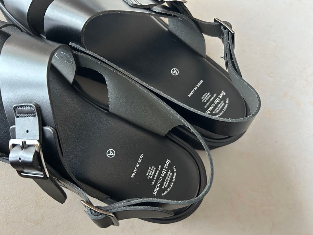 新品 foot the coacher S.S. BELT SANDALS 9