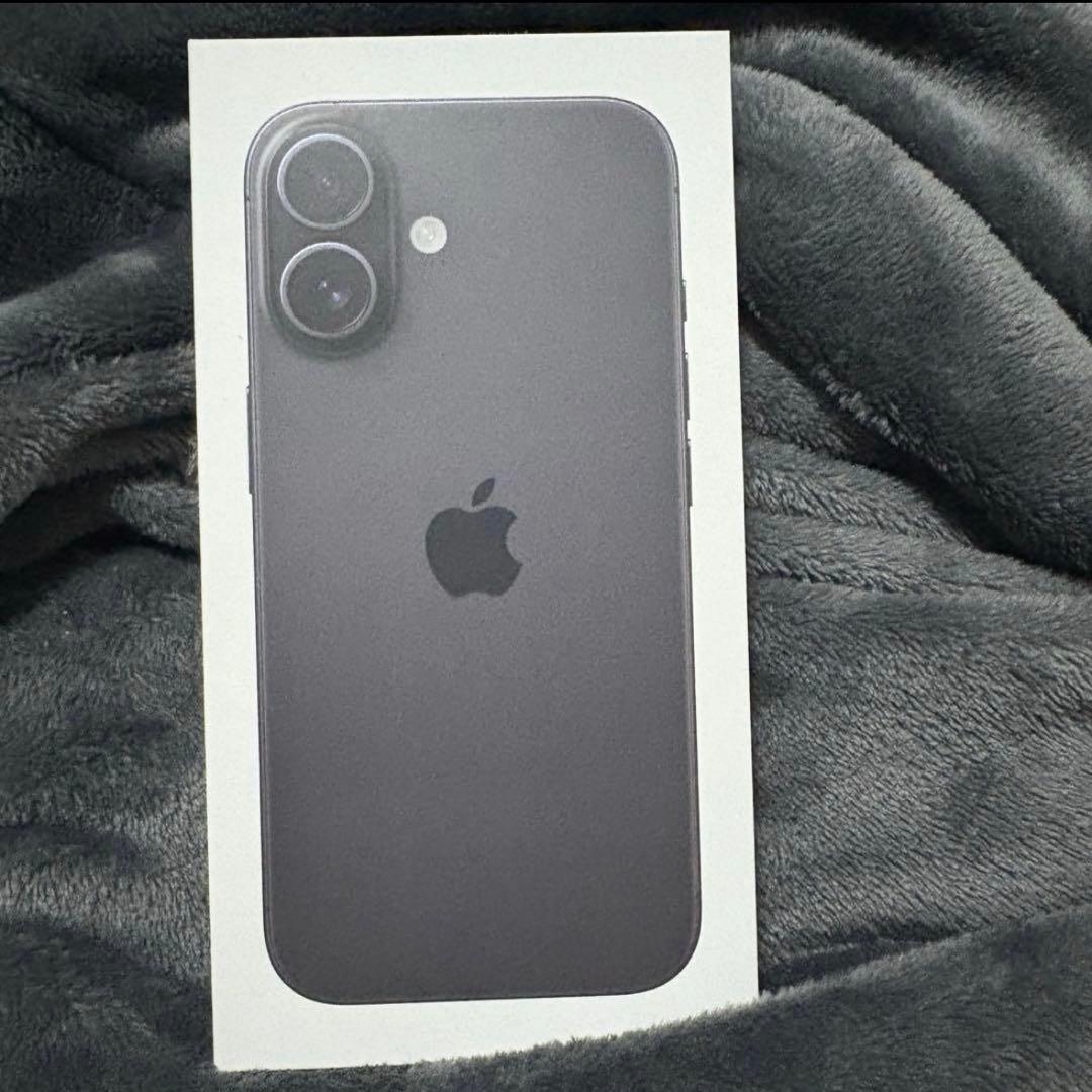 【新品未開封】 iPhone16 128GB ブラック SIMフリー