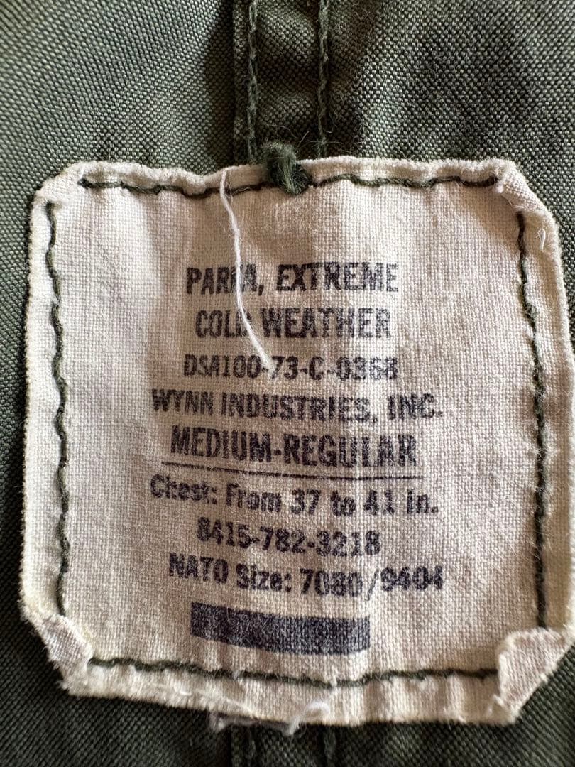 ジャケット・アウター M65 PARKA EXTREME COLD WEATHER