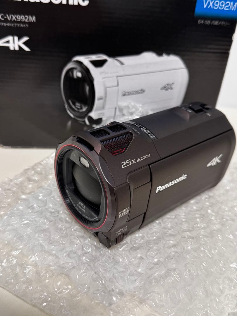Panasonic HC-VX992M 4K ビデオカメラ 本体【未使用品】新品