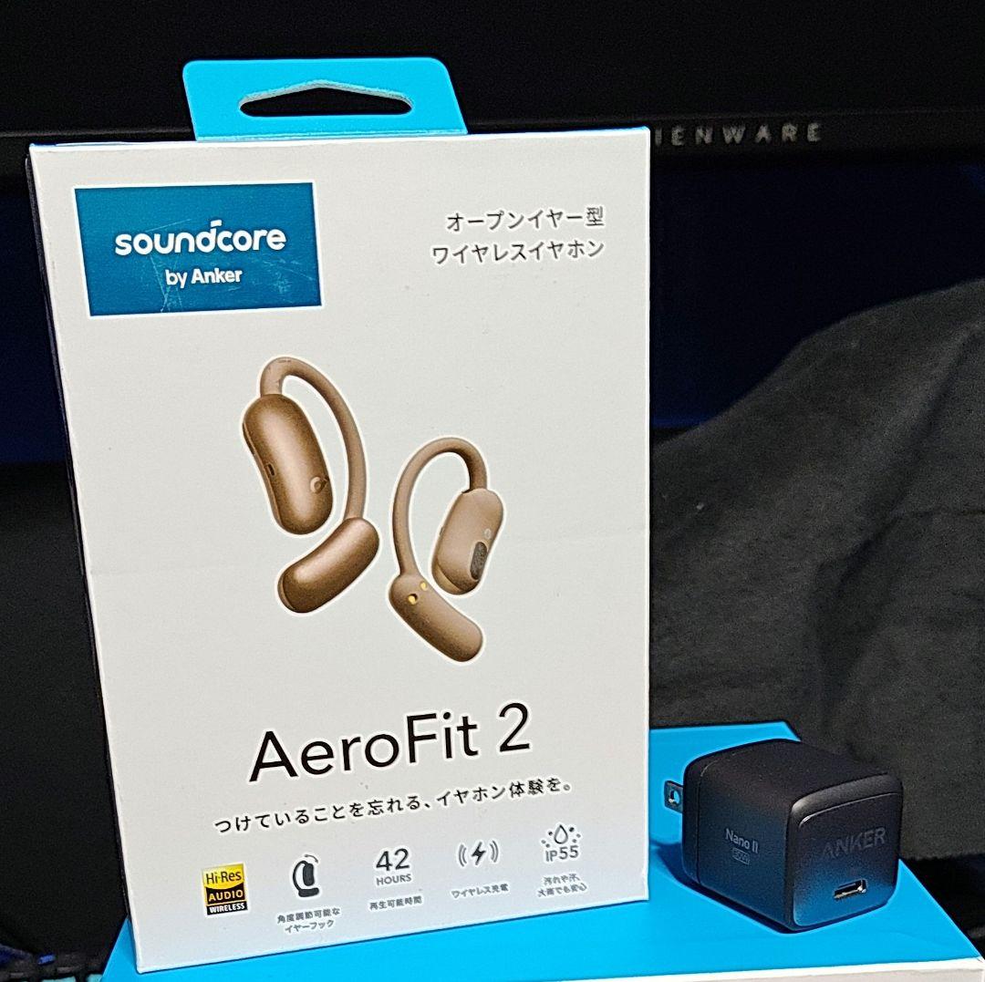Soundcore AeroFit 2 ワイヤレスイヤホン おまけ付き