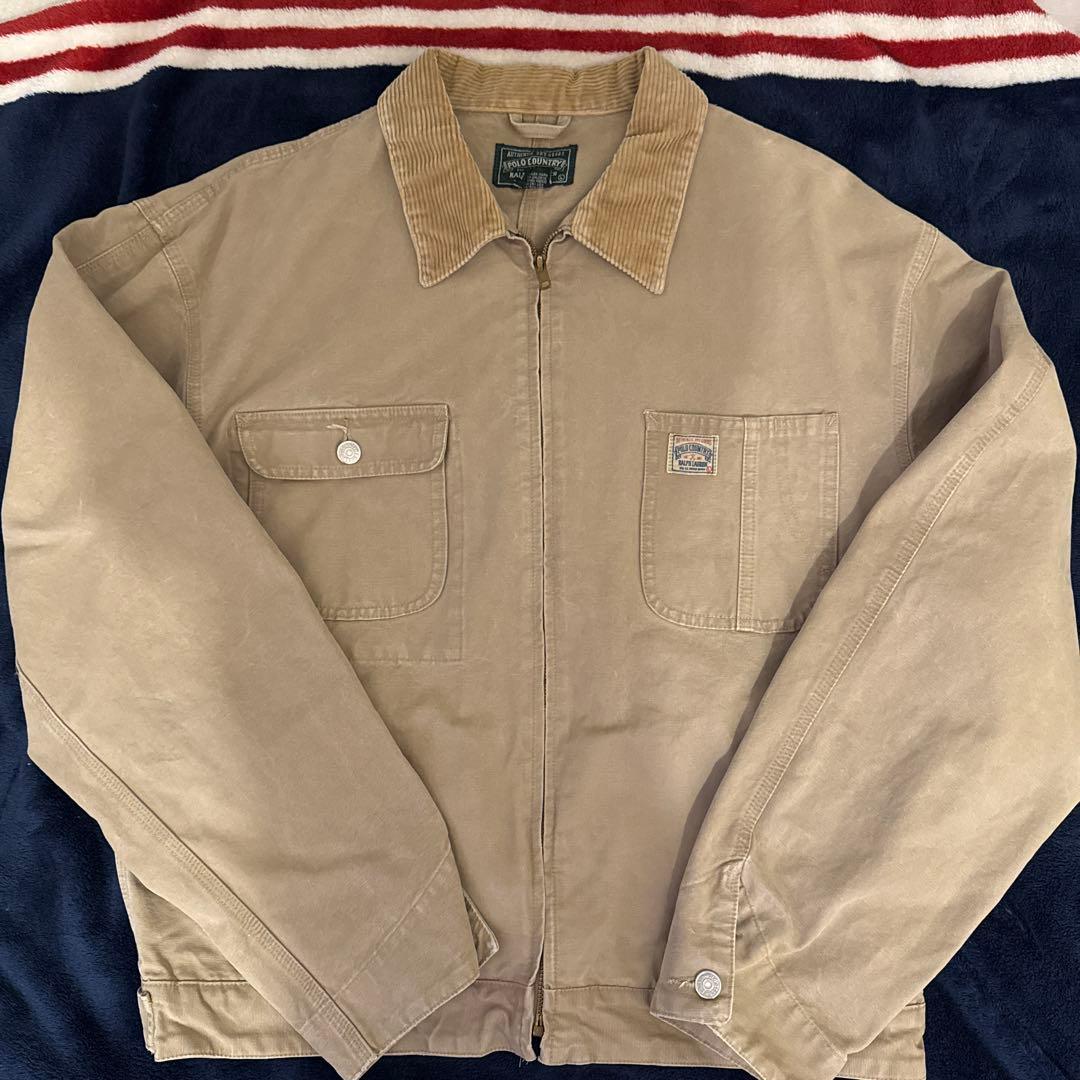 90s usa製　polo country ワークジャケット