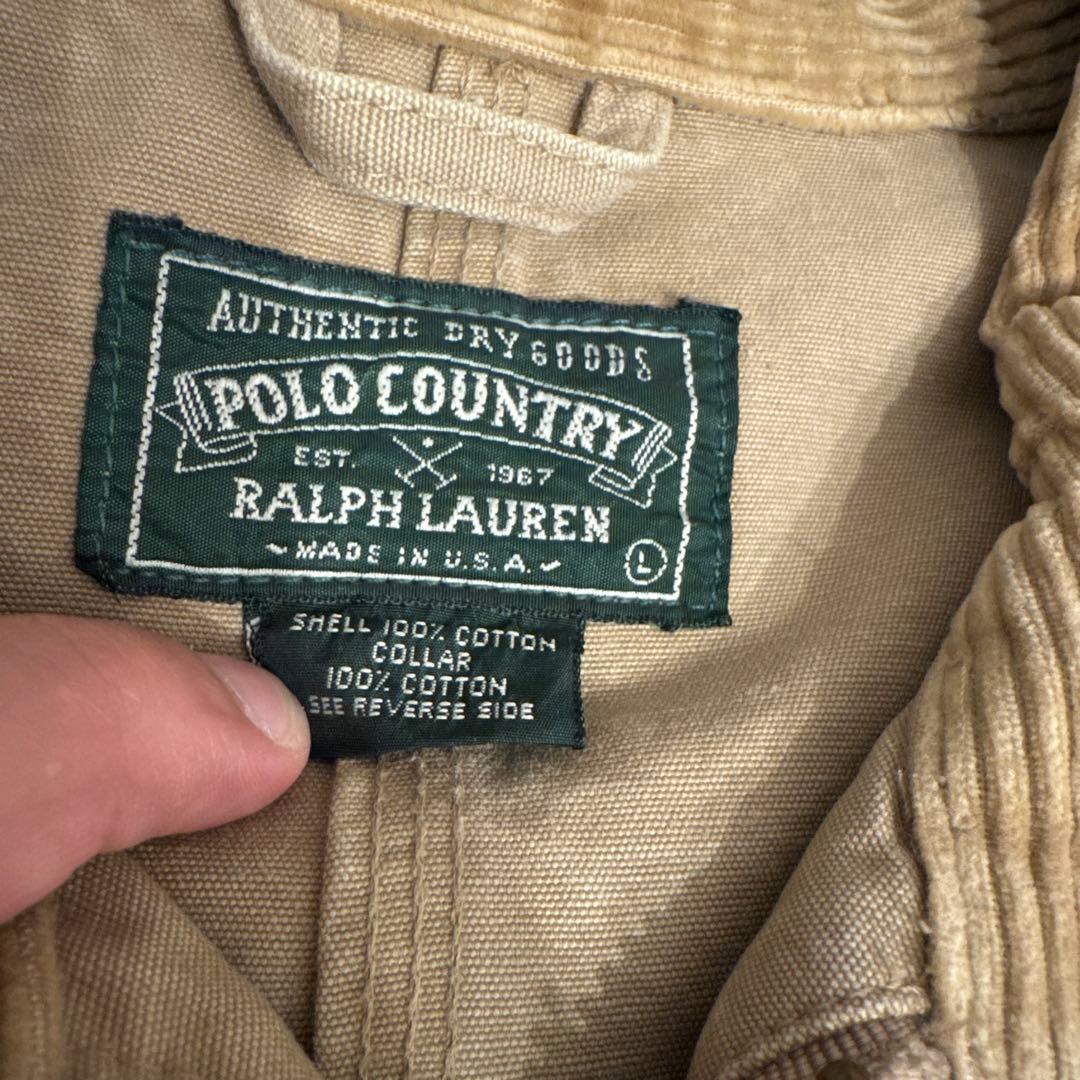 90s usa製　polo country ワークジャケット