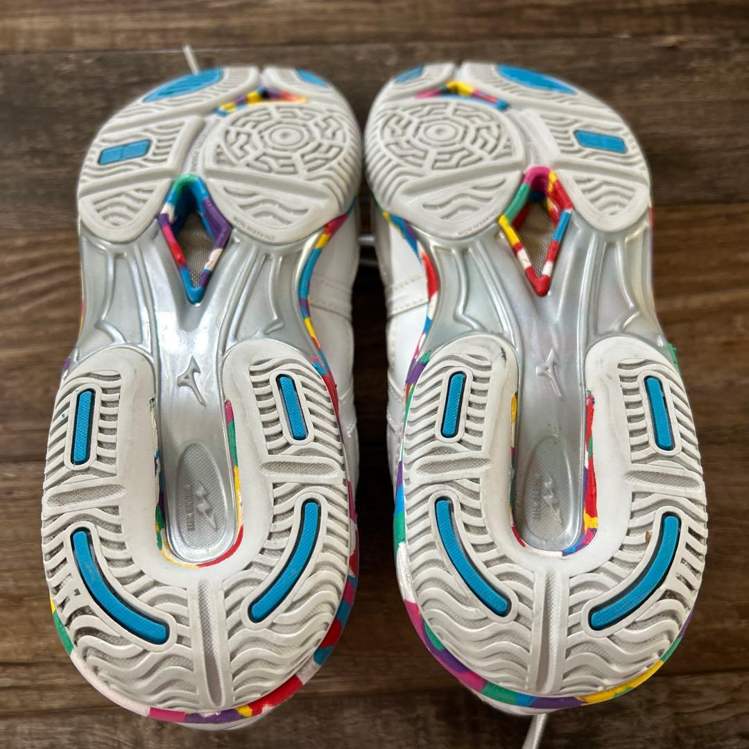 Mizuno トレーニングシューズ ハイカット ホワイト/マルチカラー