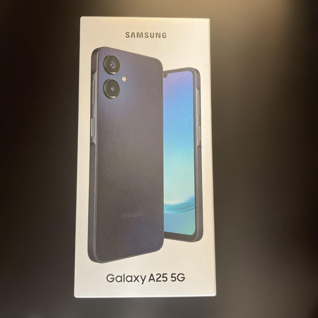 【新品未開封】Samsung Galaxy A25 5G ブラック　ギャラクシー