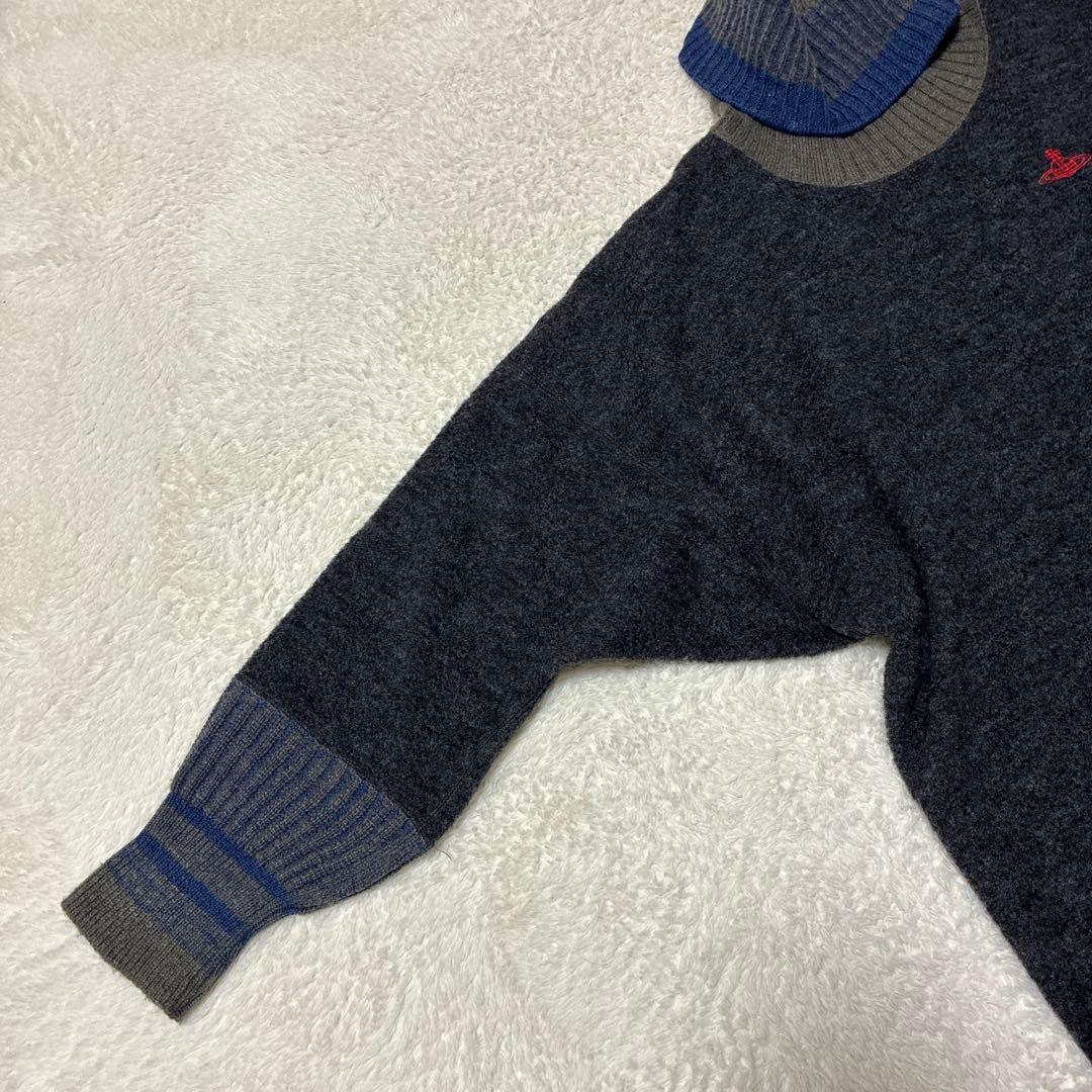 ヴィヴィアンウエストウッド　ニットワンピース　タートルネック　ゆったり