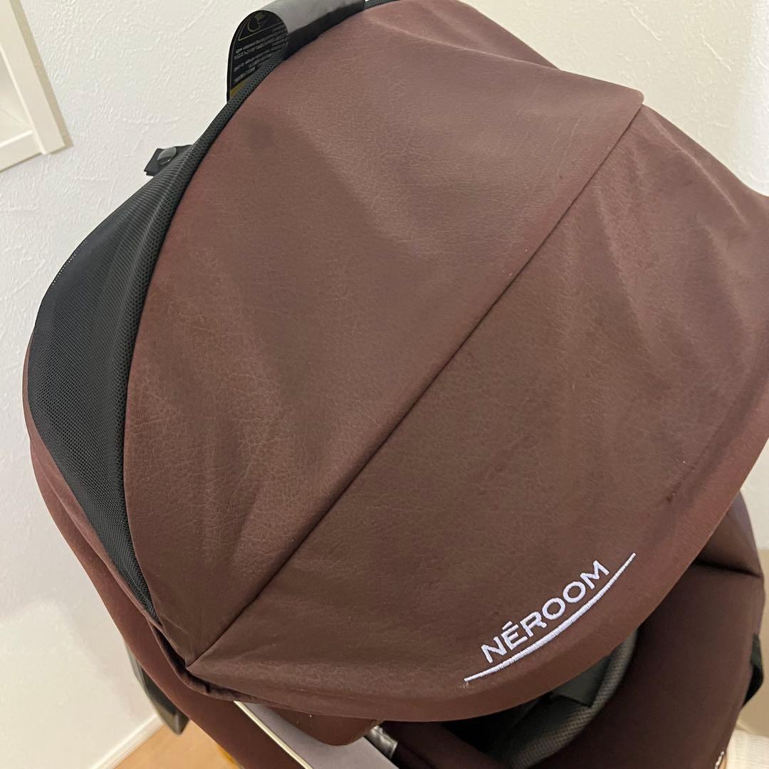 Combi コンビ　ネルーム　車　チャイルドシート ブラウン　nc470 回転