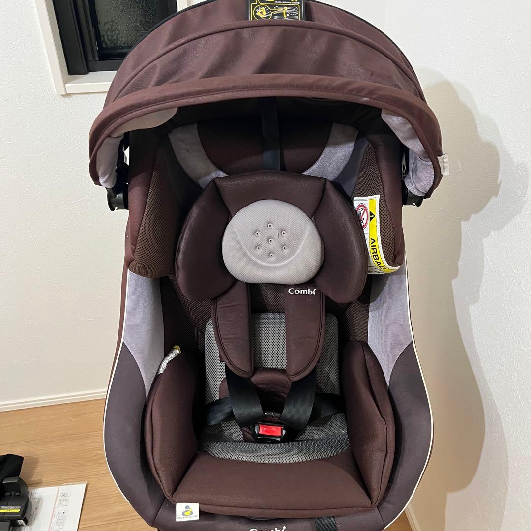 Combi コンビ　ネルーム　車　チャイルドシート ブラウン　nc470 回転