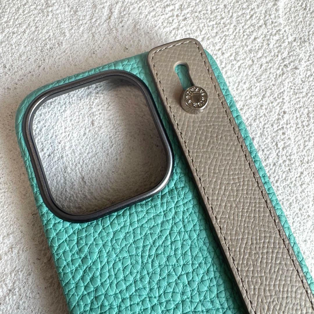 BONAVENTURA ボナベンチュラ iPhone15proケース グリーン