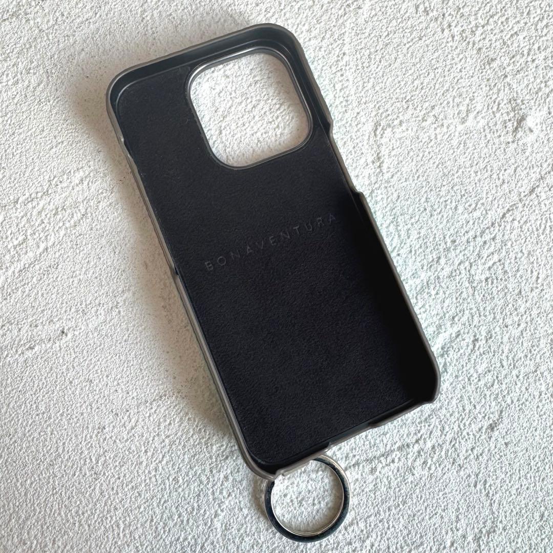 BONAVENTURA ボナベンチュラ iPhone15proケース グリーン