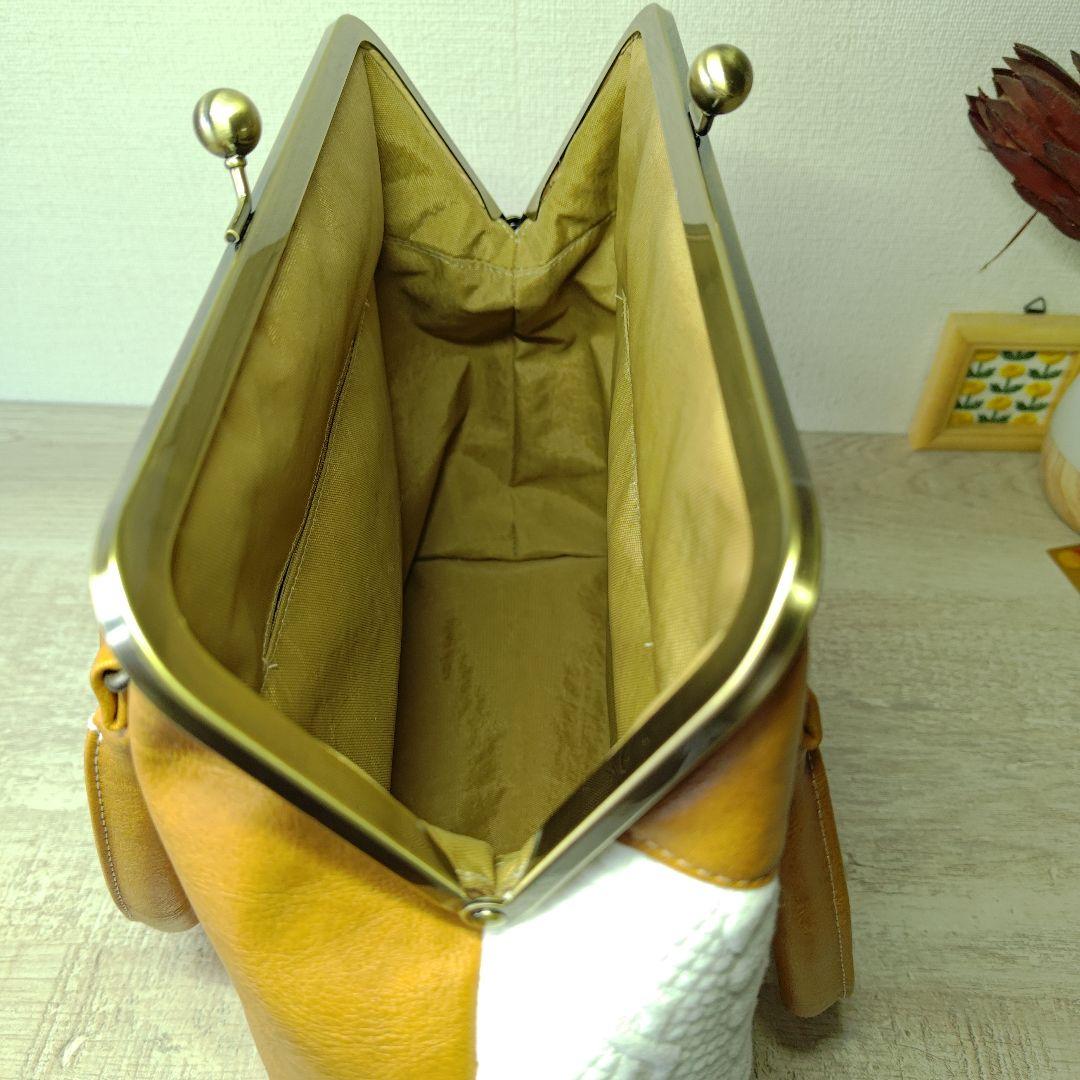 【runa 様】ハンドバッグ　アランニット　レザー　ハンドメイド