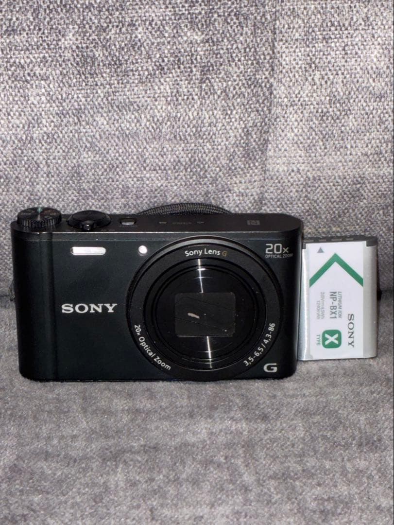 SONY ソニー Cyber-shot DSC-WX350 ブラック #n50