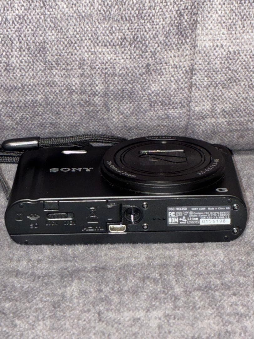 SONY ソニー Cyber-shot DSC-WX350 ブラック #n50