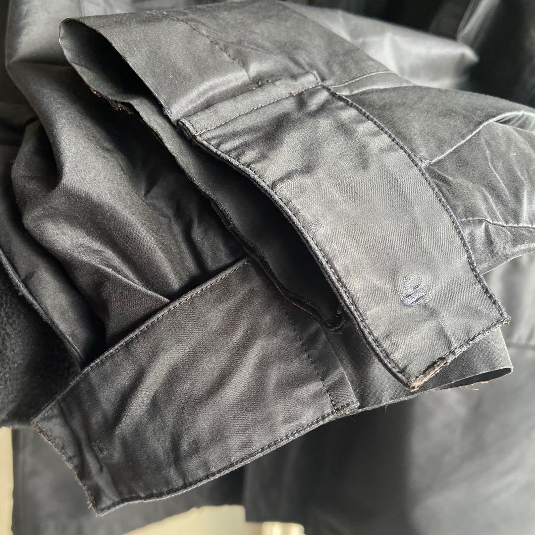 コモリ　コットンシルクミリタリーパーカ