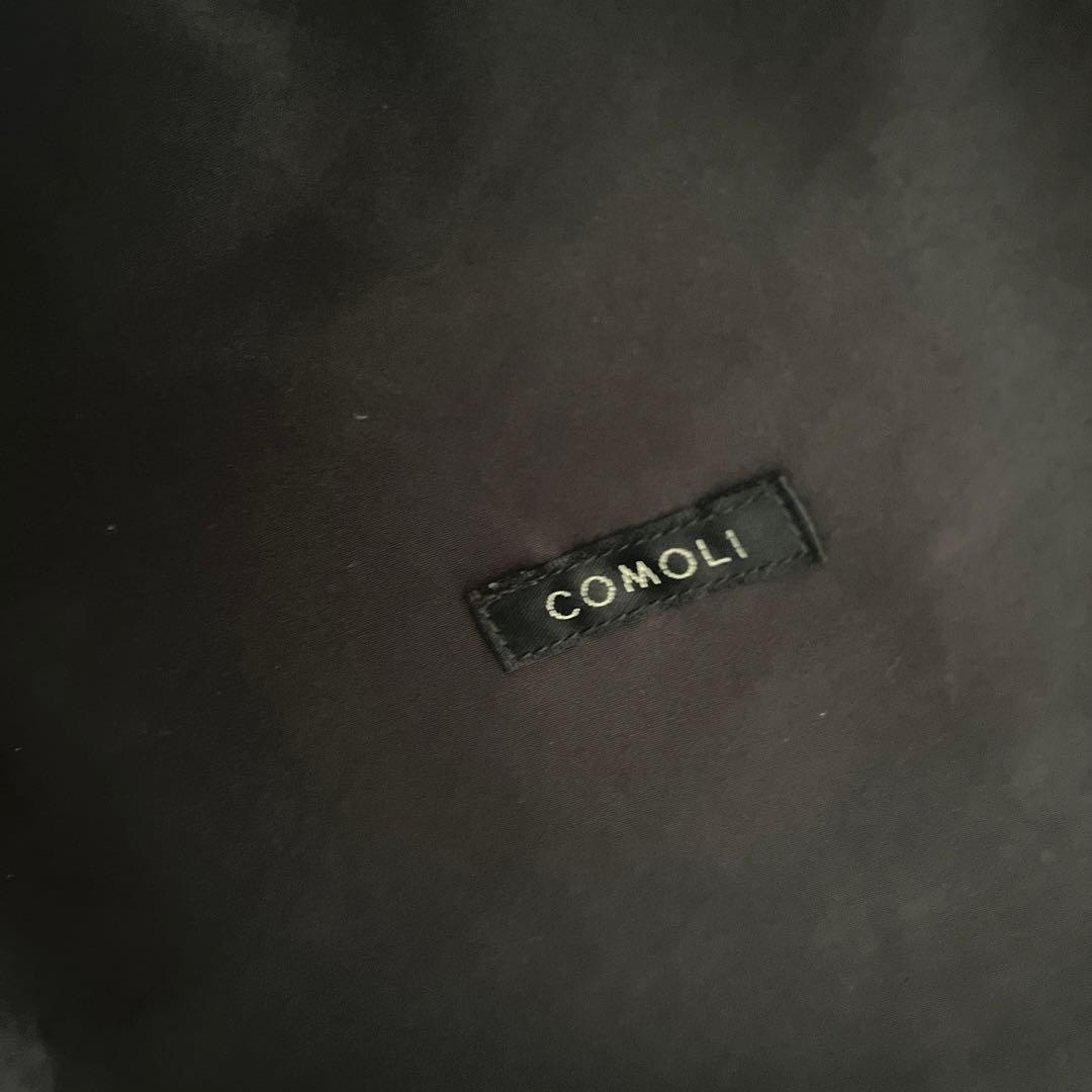 コモリ　コットンシルクミリタリーパーカ