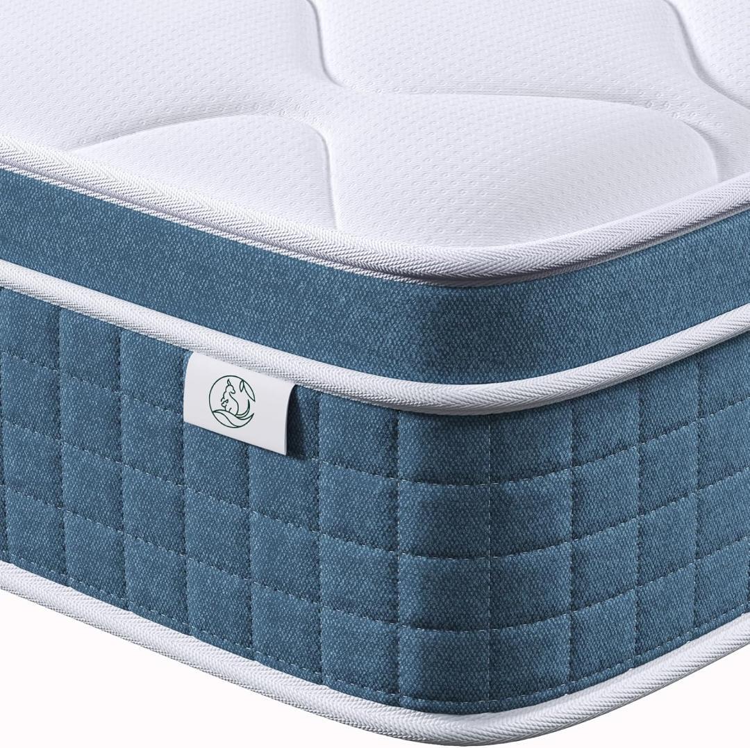 マットレス　シングル　ポケットコイル　厚み20cm　高反発　体圧分散