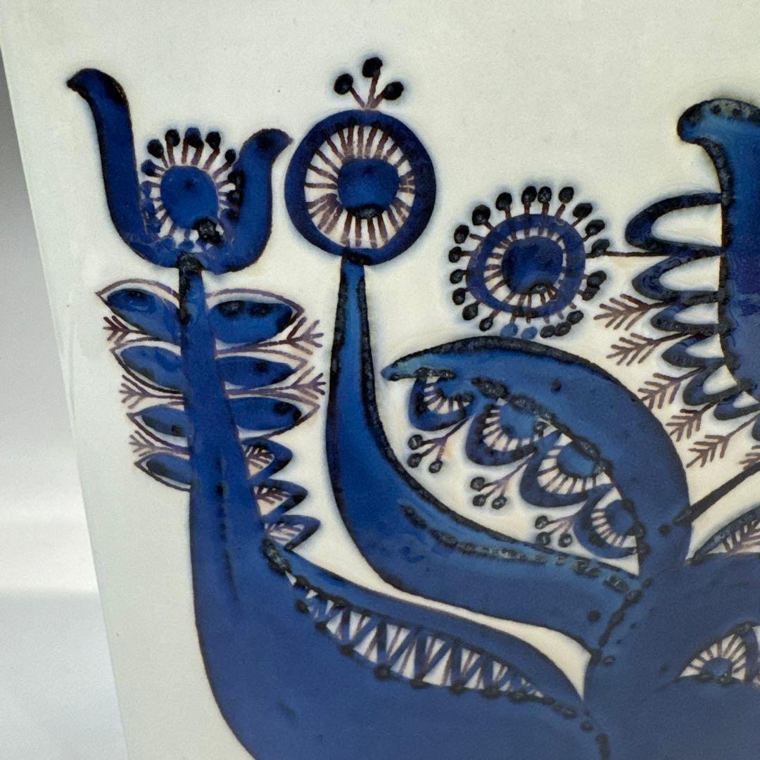 ロイヤルコペンハーゲン ・テネラ・スクエア型 フラワーベース 花瓶 北欧