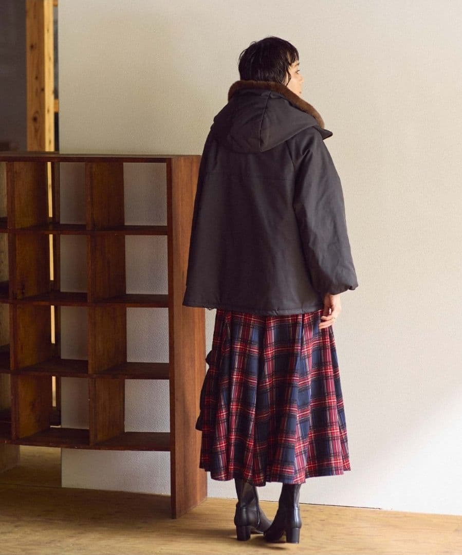 【新品未使用】 Gready Brilliant 取り外しファー中綿フードコート