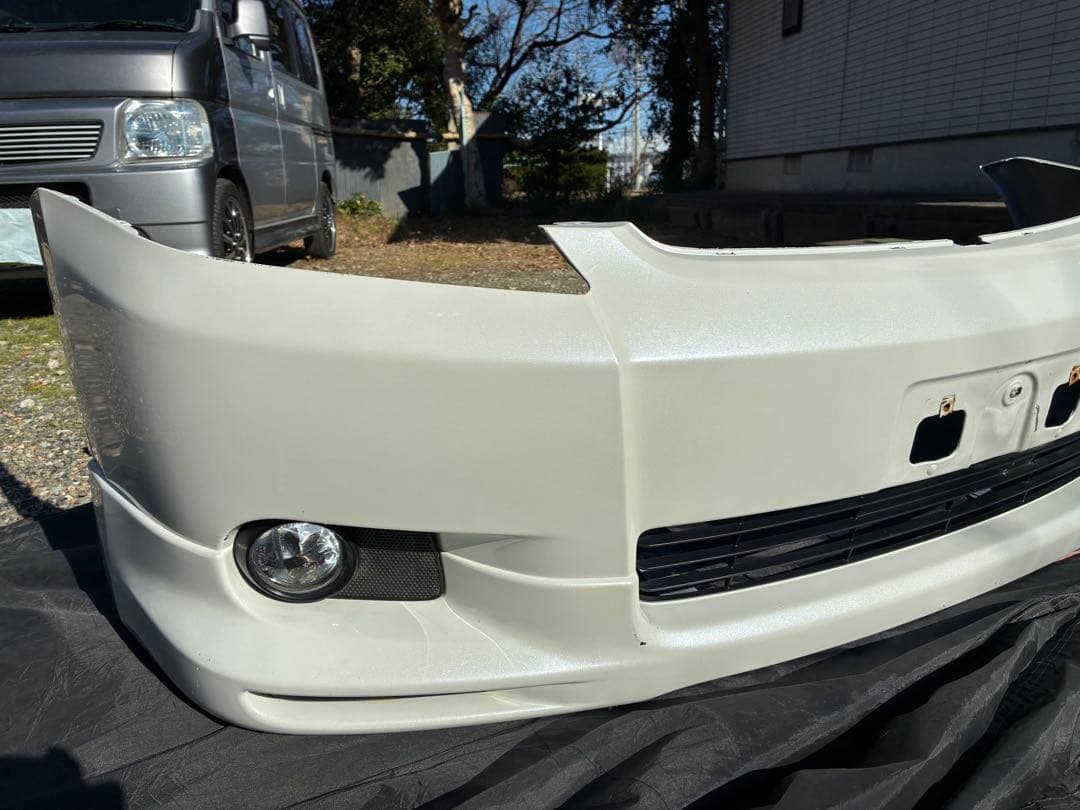 ジ*）様 ZNE10G 14G 前期 ウィッシュ SPフロントバンパー パールホ