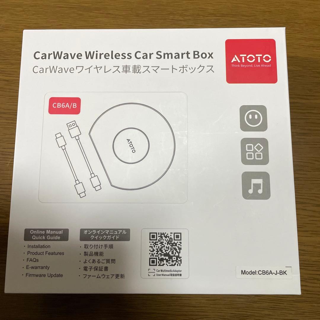 ATOTO CarWave ワイヤレスカー スマートボックス CB6A/B