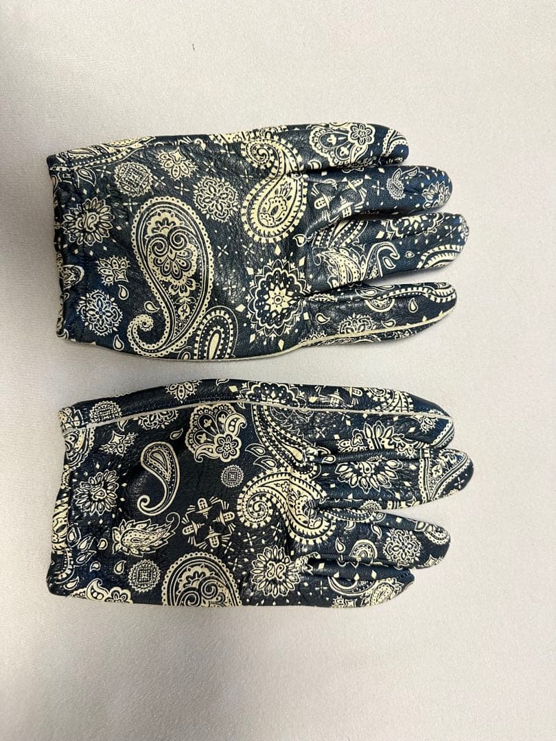 Lamp gloves Shorty - PAISLEY NAVY Mサイズ